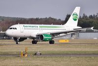 D-ASTA @ EGHH - Back in Germania livery - by John Coates