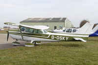 G-OSKY @ EGSV - Parked at Old Buckenham. - by Graham Reeve