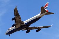 G-BNLK @ EGLL - Boeing 747-436 [24053] (British Airways) Home~G 26/05/2013. On approach 27R.