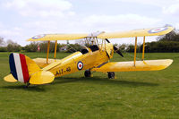 G-BPHR @ EGHP - De Havilland DH.82A Tiger Moth [DHA45] Popham~G 04/05/2014 - by Ray Barber