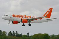 G-EZAL @ LFRB - Airbus A319-111, On final rwy 25L, Brest-Bretagne airport (LFRB-BES) - by Yves-Q