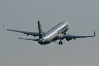 EI-ENM @ LFRB - Boeing 737-8AS, Take off rwy 07R, Brest-Bretagne airport (LFRB-BES) - by Yves-Q