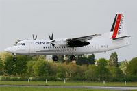 OO-VLZ @ LFRB - Fokker 50, On final rwy 25L, Brest-Bretagne airport (LFRB-BES) - by Yves-Q