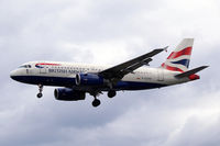 G-EUPR @ EGLL - Airbus A319-131 [1329] (British Airways) Heathrow~G 31/08/2006. On finals 27L.