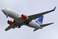 SE-REY @ EGLL - Boeing 737-76N [32737] (SAS Scandinavian Airlines) Home~G 23/05/2013. On approach 27R.