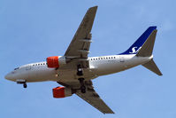 LN-RCT @ EGLL - Boeing 737-683 [30189] (SAS Scandinavian Airlines) Home~G 26/05/2013. On approach 27R.