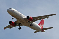 EI-DEO @ EGLL - Airbus A320-214 [2486] (Virgin Atlantic) Home~G 15/07/2013. On approach 27R. - by Ray Barber