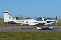 G-BYVH @ EGSH - One of two Grob's about to depart from Norwich. - by Graham Reeve