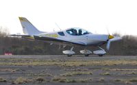 G-CSHB @ EGFH - Visiting PS28 Cruiser operated by The Little Aeroplane Company. Previously registered OK-LSA. - by Roger Winser