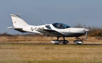 G-CJHB @ EGFH - Visiting PS28 Cruiser operated by The Little Aerolane Company. - by Roger Winser