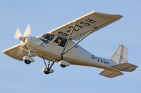 G-ZASH @ EGFH - C42 FB80, seen departing runway 22 at EGFF, Pupils first solo. - by Derek Flewin