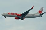 PK-LJU @ WIII - Lion Air B738 landing in CGK - by FerryPNL