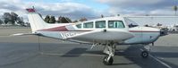 N9248S @ KRHV - I didn't get the tail # (sorry), and I'm not quite sure what plane this is. It almost looks like a Bonanza. This was transient. I went to South County Airport (E16) this past weekend, and I saw this plane in the tie-downs there. - by Chris L.