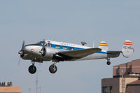 EC-ASJ @ LECU - Landing at a monthly flying display of the Fundación Infante de Orleans collection at Cuatro Vientos, Madrid - by alanh