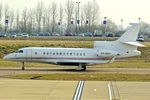 OY-EKC @ EGCC - 2011 Dassault Falcon 7X, c/n: 121 used callsign Mermaid 11 into Luton - by Terry Fletcher