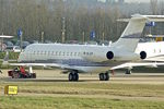 M-ALSH @ EGGW - 2001 Bombardier BD-700-1A10, c/n: 9097 at Luton - by Terry Fletcher