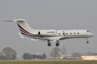 N440QS @ EGSH - About to touch down at Norwich. - by Graham Reeve