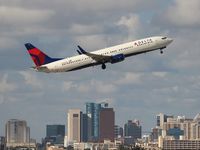 N813DN @ FLL - Delta - by Florida Metal