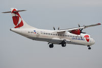 OK-GFQ @ EPWA - Landing on RWY 11 in Warsaw. - by Eric Strzala