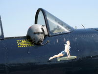 N269AG @ CMA - 1979 Nanchang China CJ-6A, Vedeneev (Ivchenko) M-14P 360 Hp upgrade, logo and pilot's helmet - by Doug Robertson