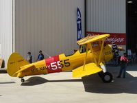 N555BF @ CMA - 1941 Boeing Stearman A75N1 as Navy N2S-4, Continental W670-6 220 Hp radial - by Doug Robertson