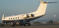 N356BR @ KMRY - A 1982 Gulfstream parked on the ramp at Monterey. - by Chris L.