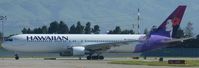 N592HA @ KSJC - A 2003 Hawaiian Airlines Boeing 767-300 with winglets departing to Honolulu. - by Chris L.