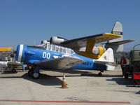 N6411D @ CMA - 1942 North American SNJ-4, P&W R-1340 Wasp 600 Hp - by Doug Robertson