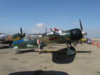 N712Z @ CMA - 1942 Mitsubishi A6M3 ZERO-SEN 'ZEKE', P&W R-1830 1,130 Hp upgrade from original Sakai radial. - by Doug Robertson