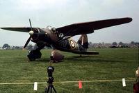 G-BCWL @ EGHG - RU-M at the Westland Helicopters open day in 1979 - by Jim W. Brown
