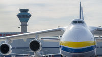 UR-82008 @ CYYZ - Parked infield at Toronto Pearson - by BlindedByTheFlash