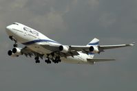 4X-ELC @ LLBG - Heavy T/O from runway 26, en-route to NYC. - by ikeharel
