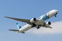 SU-GDN @ CYYZ - Gear up as it departs runway 05 at Toronto Pearson - by BlindedByTheFlash