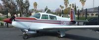 N57032 @ KRHV - A 1983 Mooney M20K sitting outside the Lafferty Aircraft Sales hangar waiting to be sold. - by Chris L.