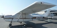 N1746R @ KRHV - A local 1978 Cessna R182. It's parked next to the Lafferty Aircraft Sales hangar. - by Chris L.