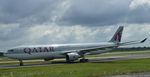 A7-AEM @ EGCC - QTR23 arrives from DOH