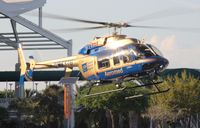 N933TG - Tampa General Hospital Bell 407 at Heliexpo Orlando - by Florida Metal