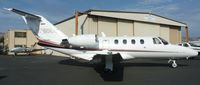 N585DG @ KRHV - A rare 1994 transient Cessna Citation Jet 1 sitting in front of Lafferty Aircraft Sales waiting to be sold. - by Chris L.