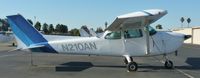 N210AN @ KRHV - One of Nice Air's 1975 Cessna 172M used for their flight school. - by Chris L.