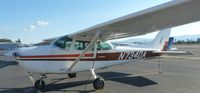 N734DA @ KRHV - One of Nice Air's 1977 Cessna 172N used for flight training. - by Chris L.
