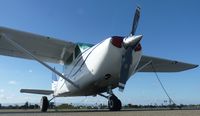 N3441F @ KRHV - A transient 1966 Cessna 182J sitting on the ramp at Reid Hillview. - by Chris L.