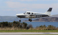 G-BGKS @ OBAN - Departing from Runway 19 - by Mountaingoat