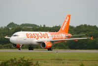 G-EJAR @ LFRB - Airbus A319-111, Holding point rwy 25L, Brest-Bretagne airport (LFRB-BES) - by Yves-Q