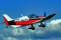 G-BHTC @ EGBR - Departure