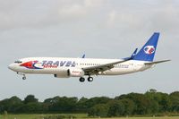 HA-LKG @ LFRB - Boeing 737-8CX, On final rwy 25L, Brest-Bretagne airport (LFRB-BES) - by Yves-Q