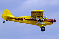 N44WY @ KLAL - Aviat A-1C Husky [3009] Lakeland-Linder~N 15/04/2010. Shown with cockpit door open compared to my other in flight photo. - by Ray Barber