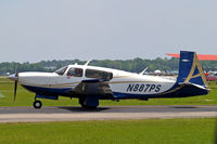 N887PS @ KLAL - Mooney M.20TN Acclaim [31-0087] Lakeland-Linder~N 15/04/2010 - by Ray Barber