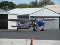 VH-PPH @ NZAR - now wearing new ZK-BKD on one side but still VH-PPH under wing. At new base of Ardmore. - by magnaman