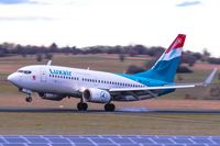 LX-LGS @ EDDR - Boeing 737-7C9 - by Jerzy Maciaszek