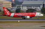 HS-ABD @ VTBD - Air Asia A320 touching-down - by FerryPNL